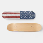 Amerikanische Flagge Skateboard (Horizontal)