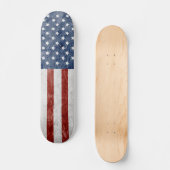 Amerikanische Flagge Skateboard (Vorderseite)