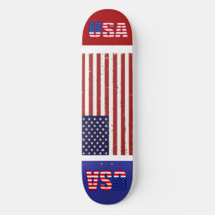 Amerikanische Flagge Skateboard