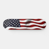 Amerikanische Flagge Skateboard (Horizontal)
