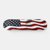 Amerikanische Flagge Skateboard (Horizontal)