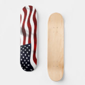 Amerikanische Flagge Skateboard (Vorderseite)