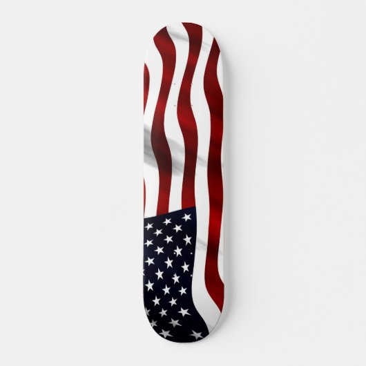 Amerikanische Flagge Skateboard (Vorne)