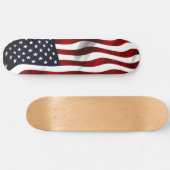 Amerikanische Flagge Skateboard (Horizontal)