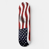 Amerikanische Flagge Skateboard (Vorderseite)