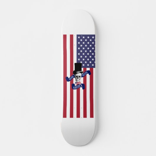 Amerikanische Flagge Skateboard (Vorne)