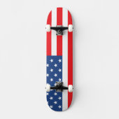 Amerikanische Flagge Skateboard (Vorderseite)