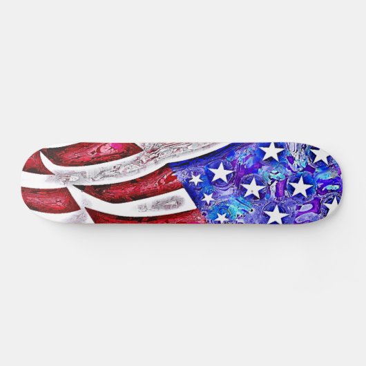 AMERIKANISCHE FLAGGE Skateboard (Horizontal)