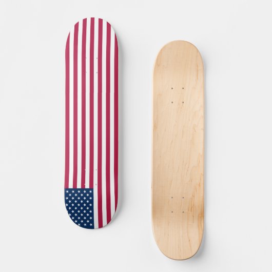 Amerikanische Flagge Skateboard (Vorderseite)