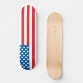 Amerikanische Flagge Skateboard (Vorderseite)