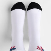 Amerikanische Flagge Socken (Oben)