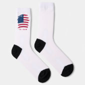 Amerikanische Flagge Socken (Rechts)