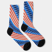 Amerikanische Flagge Socken (Rechts)