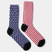 Amerikanische Flagge Socken (Rechts)