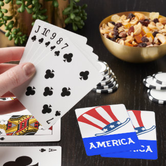Amerikanische Flagge Spielkarten