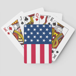 Amerikanische Flagge Spielkarten