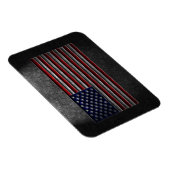Amerikanische Flagge Steinstruktur Magnet (Rechte Seite)
