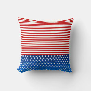 Amerikanische Flagge stilisiert Kissen