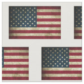 Amerikanische Flagge Stoff (Nahaufnahme)