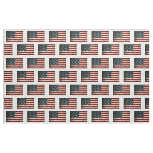 Amerikanische Flagge Stoff (Fat Quarter (45,7 x 55,9 cm))