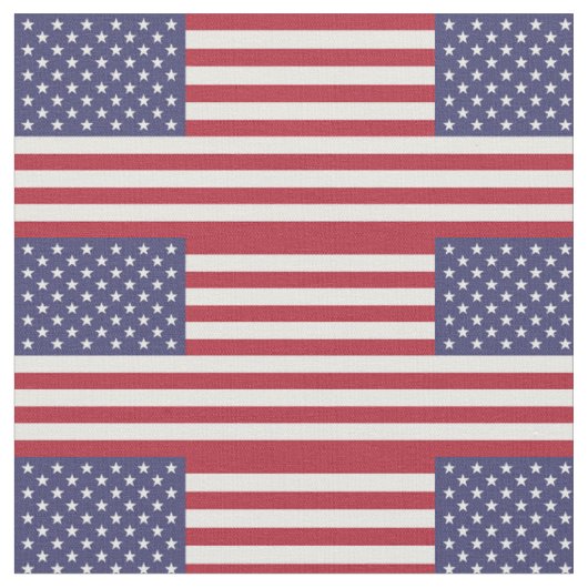 Amerikanische Flagge Stoff (Nahaufnahme)