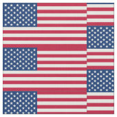 Amerikanische Flagge Stoff (Nahaufnahme)