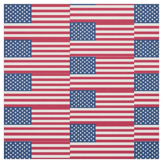 Amerikanische Flagge Stoff (Muster)