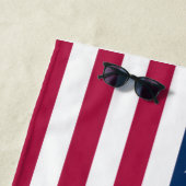 Amerikanische Flagge Strandtuch (Beispiel)