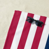 Amerikanische Flagge Strandtuch (Beispiel)