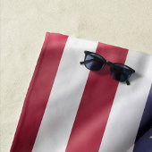 Amerikanische Flagge Strandtuch