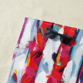 Amerikanische Flagge Strandtuch (Beispiel)