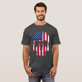 Amerikanische Flagge T-Shirt (Vorne ganz)