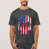 Amerikanische Flagge T-Shirt (Vorderseite)
