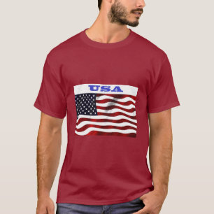 Amerikanische Flagge T-Shirt