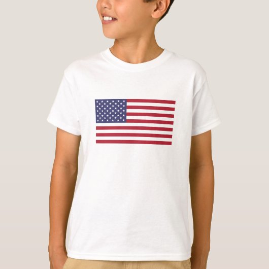 Amerikanische Flagge T-Shirt (Vorderseite)