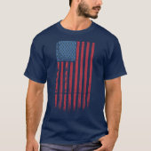 Amerikanische Flagge T-Shirt (Vorderseite)