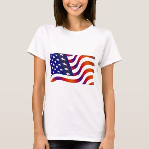 Amerikanische Flagge T-Shirt