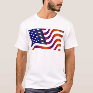 Amerikanische Flagge T-Shirt