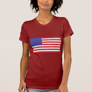Amerikanische Flagge T-Shirt