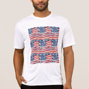 Amerikanische Flagge T-Shirt