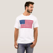 Amerikanische Flagge T-Shirt (Vorne ganz)