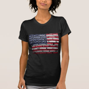 Amerikanische Flagge T-Shirt