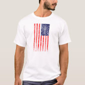 Amerikanische Flagge T-Shirt (Vorderseite)