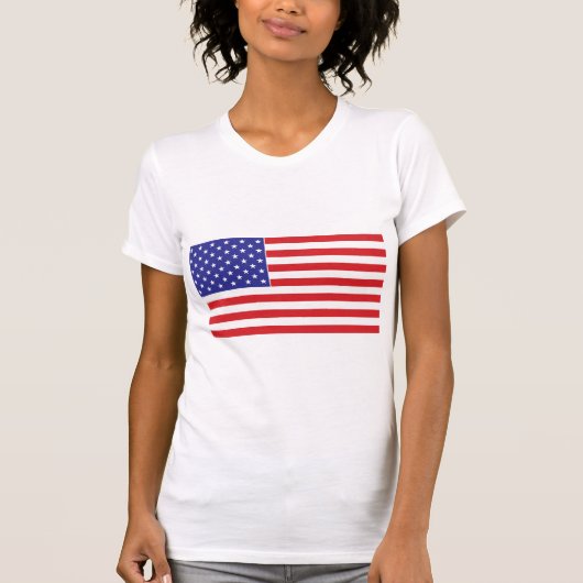 Amerikanische Flagge T-Shirt (Vorderseite)