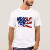 Amerikanische Flagge T-Shirt (Vorderseite)