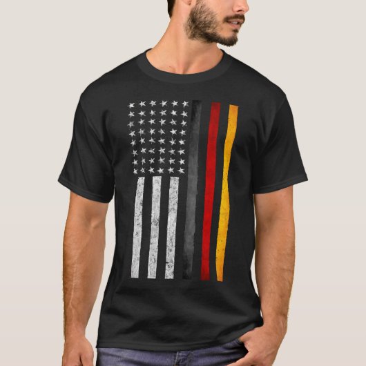 Amerikanische Flagge T-Shirt (Vorderseite)