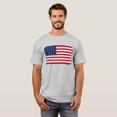 Amerikanische Flagge T-Shirt (Vorne ganz)