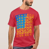 Amerikanische Flagge T-Shirt (Vorderseite)
