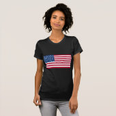 Amerikanische Flagge T-Shirt (Vorne ganz)