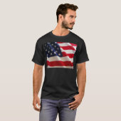 Amerikanische Flagge T-Shirt (Vorne ganz)